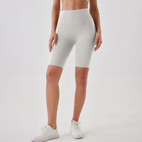 Hamidou-pantalones cortos de Yoga para mujer, mallas deportivas transpirables, de cintura alta, para entrenamiento y gimnasio - details 18