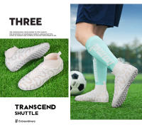 Botas de fútbol profesionales para hombres, zapatos de fútbol TF/FG para niños, tacos de tobillo alto, zapatillas de fútbol de hierba, zapatos de entrenamiento de Futsal - details 20