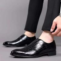 2025 envío de gota de agua nuevo producto vestido creativo para hombres zapatos regulares de negocios de ocio inteligentes - details 13