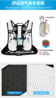 Nueva mochila de equitación multifuncional al aire libre bolsa de agua maratón mochila plegable ligera senderismo bolsa de senderismo - details 9
