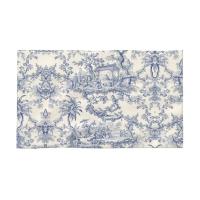 Toile De Jouy Toalla Algodón Francés Azul Marino Baño Ducha Deportes Yoga Toallas - details 96