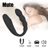 Consolador 2 en 1, vibradores con tapón Anal para mujer, pinzas para clítoris y pezones, dilatador de trasero, masturbador femenino, Juguetes sexuales inalámbricos para adultos 18 eróticos - details 4