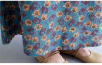 Vestido Maxi de Verano Floral Vintage Cómodo y Suelto con Algodón sin Mangas - details 7