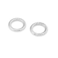Anillo de Cierre Redondo de Brasso Dorado Mate Joyería de Alta Calidad - details 46