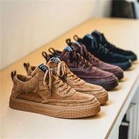 Nuevas chaquetas baratas al por mayor para hombre, zapatos de gamuza sintética, diseño de moda hecho en China, zapatillas planas 39-44, precio bajo, OEM de fábrica - details 8