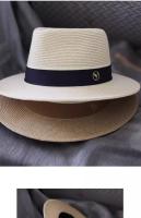 Sombrero de paja de Panamá Natural para hombre y mujer, sombrero de paja con forma suave, ala ancha, regalo de cumpleaños - details 9