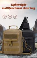 Bolsa táctica Molle, bolsos de mano para exteriores, camping, viajes, senderismo, trekking, caza, pesca, bandolera, bolso de mensajero para hombre - details 1