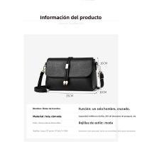 Bolsos De Mujer De Mediana Edad Y Ancianos, Bolsos Pequeños, Nuevos Bolsos De Hombro De Cuero Suave Versátiles De Moda, Bolso De Mensajero Para Ancianos - details 0