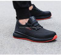 Zapatos De Seguridad Con Punta De Acero Antideslizantes Para Hombres Y Mujeres Zapatillas De Trabajo Transpirables Indestructibles Para Adultos - details 10