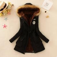 Chaqueta de algodón acolchada para mujer, abrigo informal ajustado con capucha, Parkas acolchadas, abrigo cálido, otoño e invierno, nové de 2025 - details 27