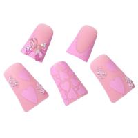 Uñas de pico de pato rosa con lazo para mujeres, uñas suaves e inofensivas, amantes de la manicura y bloggers de belleza - details 4