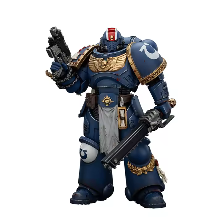 JOYTOY 1/18 Figura de acción 40K Ultramarinos 
 Edición del Teniente Titus-Collectors - 1