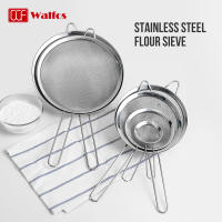 Colador de Harina Walfos de Acero Inoxidable Herramienta de Cocina Ultrafina de 30 Malla para Hornear y Colar en Casa - details 1