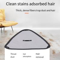 Paño de microfibra triangular para limpieza de vidrio, almohadillas de repuesto para mopa, 10 piezas - details 3