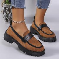 Mocasines con estampado de moda para mujer, zapatos planos informales, sin cordones, Otoño e Invierno - details 5