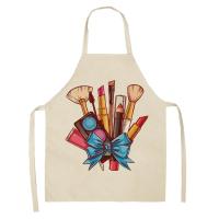 Delantal de cocina sin mangas con estampado de Perfume, Pintalabios creativo, accesorios para hornear, barbacoa, Herramientas de limpieza del hogar, antisuciedad, hombres y mujeres - details 0