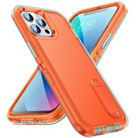 Funda resistente antigolpes militar híbrida 3 en 1 para iPhone 16 Pro Max 11 12 13 14 15 Pro Max 15 Plus 16E cubierta dura para teléfono con soporte para PC - details 12