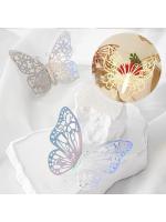 Pegatinas decorativas de mariposas en 3D, accesorios para el hogar, decoración de ramos de globos de boda, 12 piezas - details 8