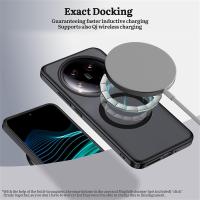 Funda de Teléfono Transparente Magnética para Xiaomi 14 Ultra Funda Protectora de TPU y Acrílico - details 4