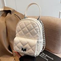 2025 nuevo Xiaoxiangfeng rombo cadena mochila bolsa mujer simple usted portátil pequeña mochila - details 4