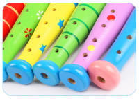 De flauta de madera instrumento de música trompeta Buglet Hooter niños juguete educativo de aprendizaje para los niños juguetes musicales - details 13