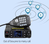 Radio de Coche Retevis RT95 Estación Móvil Combinada de Dos Vías 25W VHF UHF CHIRP Anytone Base Station Resistente al Agua Alcance de 5-10KM - details 9