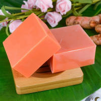 Jabón de Turmeric Hecho a Mano Limpieza Corporal Ligera, Iluminación para Underarmas, Cuidado de Piel Suave Conjunto de Jabón para Belleza - details 24