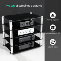 KGUSS ES8 exquisito marco acrílico amplificador HIFI decodificador marco rack equipo transparente - details 11