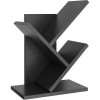 Estantería de árbol, Librería Alta de 6 Niveles Estantería Estrecha de madera con cajones para Sala de Estar, Dormitorio 38×19×112CM Marrón Rústico - details 85