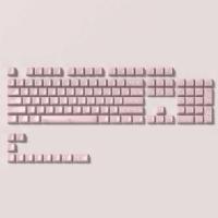 Teclas transparentes de niebla rosa de 115 teclas, teclas de cristal para PC, teclas RGB brillantes, perfil MDA para teclado MX Switch - details 1