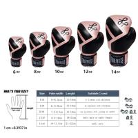 Oferta especial, guantes Size6-16 Bo para hombres y mujeres, PU Muay Thai Taekwondo, lucha libre, entrenamiento MMA, adultos, niños, equipo de práctica - details 0