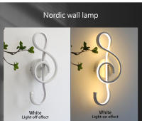 Lámpara LED de pared moderna, candelabro nórdico para dormitorio, sala de estar, 85-265V, 20W, decoración minimalista, iluminación interior - details 5