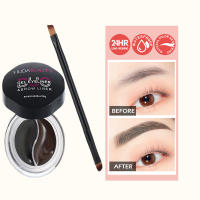 Crema de Cejas Impermeable de Alta Pigmentación Tinte de Ojos a Prueba de Sudor de Dos Colores - details 4