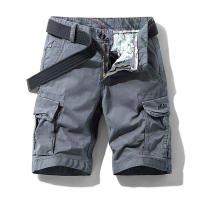 Pantalones Cortos de Carga de Algodón 100% Pantalones Cortos Casuales para Hombres en Verano 2025 - details 7