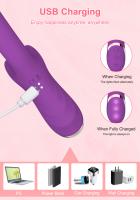 Vibrador con estimulador del clítoris para mujer, femenino con succionador consolador, 20 modos de uso,juguete sexual para adultos - details 8