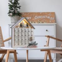 Calendario Adviento 2024, calendario de cuenta atrás de 24 días,Madera, Blanca,Regalos de Navidad para niños - details 0