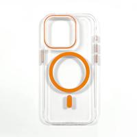 Para Magsafe funda de teléfono transparente para iPhone 16 15 14 13 Pro Max Plus 16e transparente magnético inalámbrico antiarañazos cubierta de PC - details 20