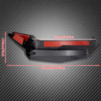 2xMotorcycle ABS Adjustable Windshield Side Wing Windshield Air Deflector Plastic For Honda Gold Wing GL1800D Tour 2018-2021 - details 5