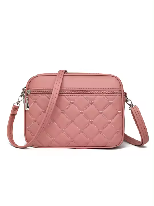 Bolso de mujer de alta gama, exquisito, de nueva temporada, versátil, tipo mensajero, pequeño y cuadrado. - 1