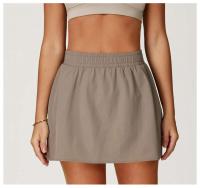 Pantalones cortos deportivos de cintura alta para mujer, faldas deportivas de Yoga Fiess, falda de tenis de Golf para correr de secado rápido, ropa de verano - details 1