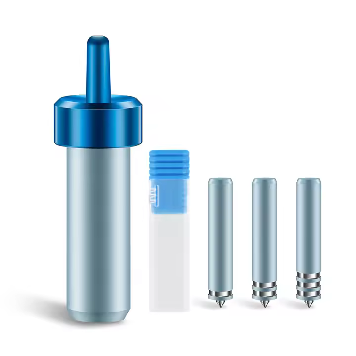 Kit de herramientas de transferencia de lámina portátil con 3 cuchillas, Kit de reparación de transferencia de lámina para Cricut Joy Circut Maker - 1