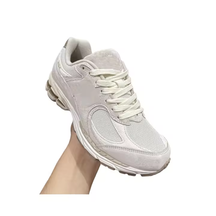Zapatillas Deportivas de Moda Retro de Verano 2025 Upper de Tejido de Malla de Cuero - 1