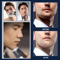 Afeitadora Eléctrica Recargable Compacta Maquinilla de Afeitar para Barba - details 1