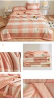Bonenjoy, 1 unidad, edredón de verano, edredón de estilo a cuadros, edredón fino suave, manta acolchada para habitación de niños y adultos (sin funda de almohada) - details 7