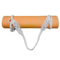 Correa de transporte para esterilla de Yoga, correa de hombro ajustable hecha a mano de macramé de ganchillo bohemio para Yoga, Pilates, ejercicio, Fitness - details 1