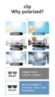 6 en 1 hombres personalizados mujeres polarizadas ópticas imán magnético gafas de sol Polaroid Clip en marco de gafas de sol - details 3