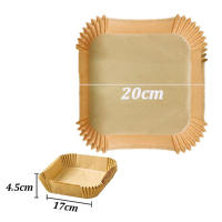 Papel de Cocina Desechable Antiadherente para Secador de Aire 50/100pcs - details 1