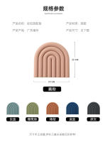 Mantel de Mesa de Silicona Arcoiris Posavasos Resistentes al Calor para Platos Calientes - details 2