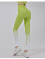 Pantalones de fitness graduales, cintura alta de cadera, ejercicio abdominal para correr, delgados y elásticos, pantalones de yoga para usar - details 4