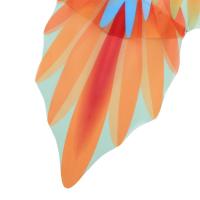 Capa de ala de loro para niños, disfraz de capa de pájaro, accesorio de actuación, Moda Para mascarada con sombreros - details 7